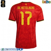 Maglie da calcio Belgio Charles De Ketelaere #17 Prima Maglia Mondiali 2026  Manica Corta